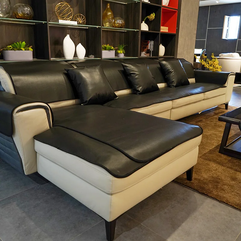 Высококачественная Кожаная подушка для дивана всесезонный Универсальный