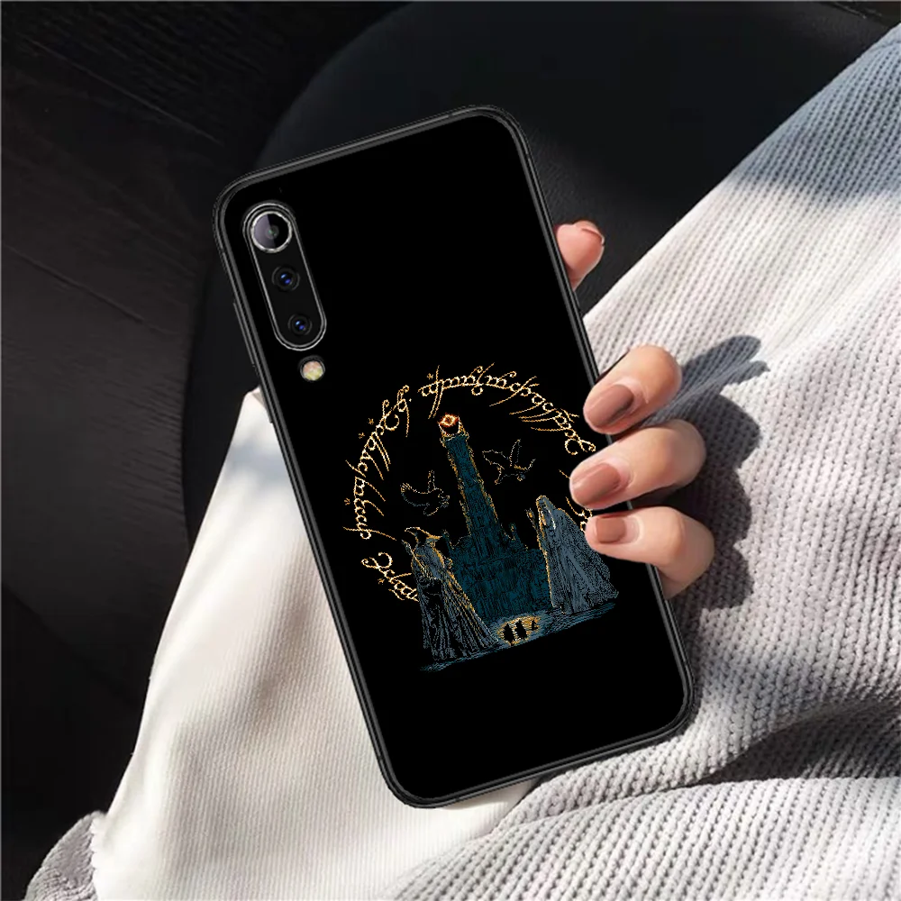 

Lord LoTR ring movie Phone Case For XIAOMI MI Note 8 9 T 10 Pro Lite SE A2 A3 POCO X M MAX 2 3 black Coque Trend Prime Pretty