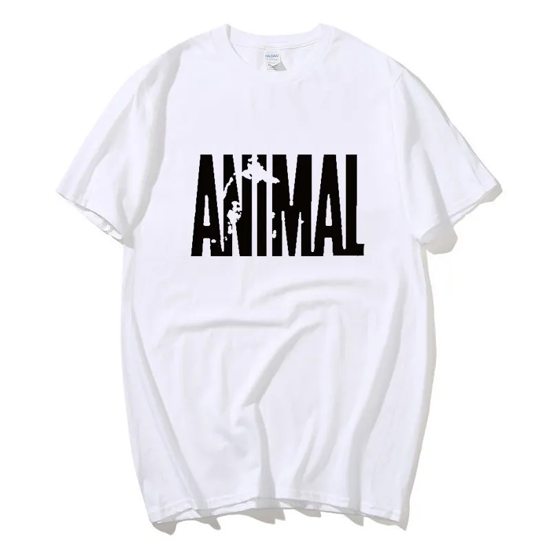 

Animal print tracksuit t shirt muscle shirt Trends in 2016 fitness cotton brand clothes for men bodybuilding Tee large XXL