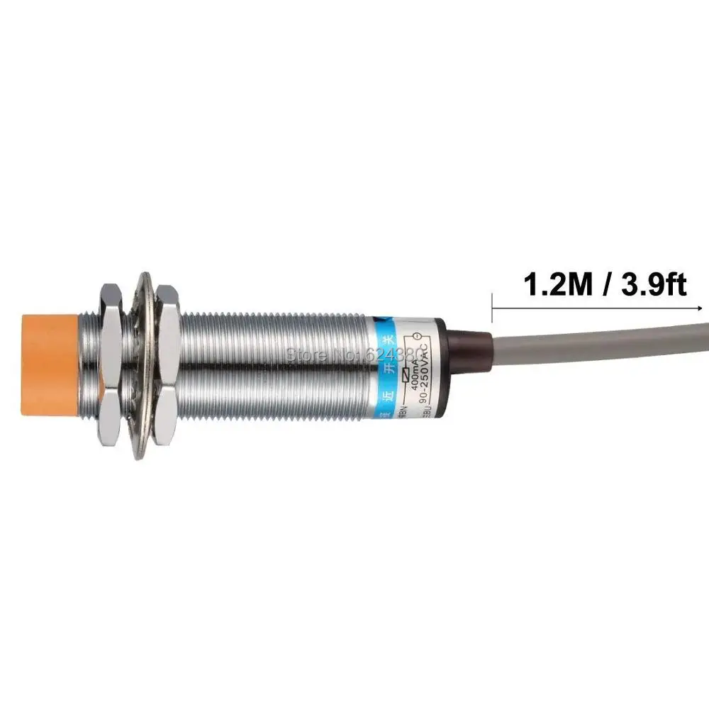 LJ18A3-8-J/DZ EZ 8mm Inductive Proximity Sensor Switch Detector NC NO AC 90-250V 400mA 2-Wire Cylinder Type | Обустройство дома