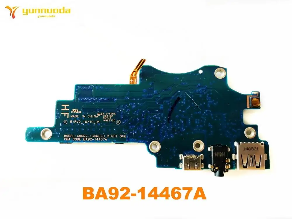 Оригинальная плата для Samsung ATIV NP900X3K Audio SD USB BA92-14467Atested хорошая бесплатная доставка