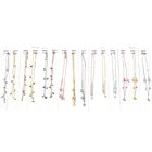 15 шт. браслеты-цепочки на лодыжку, выбранные в случайном порядке, подвески 0023