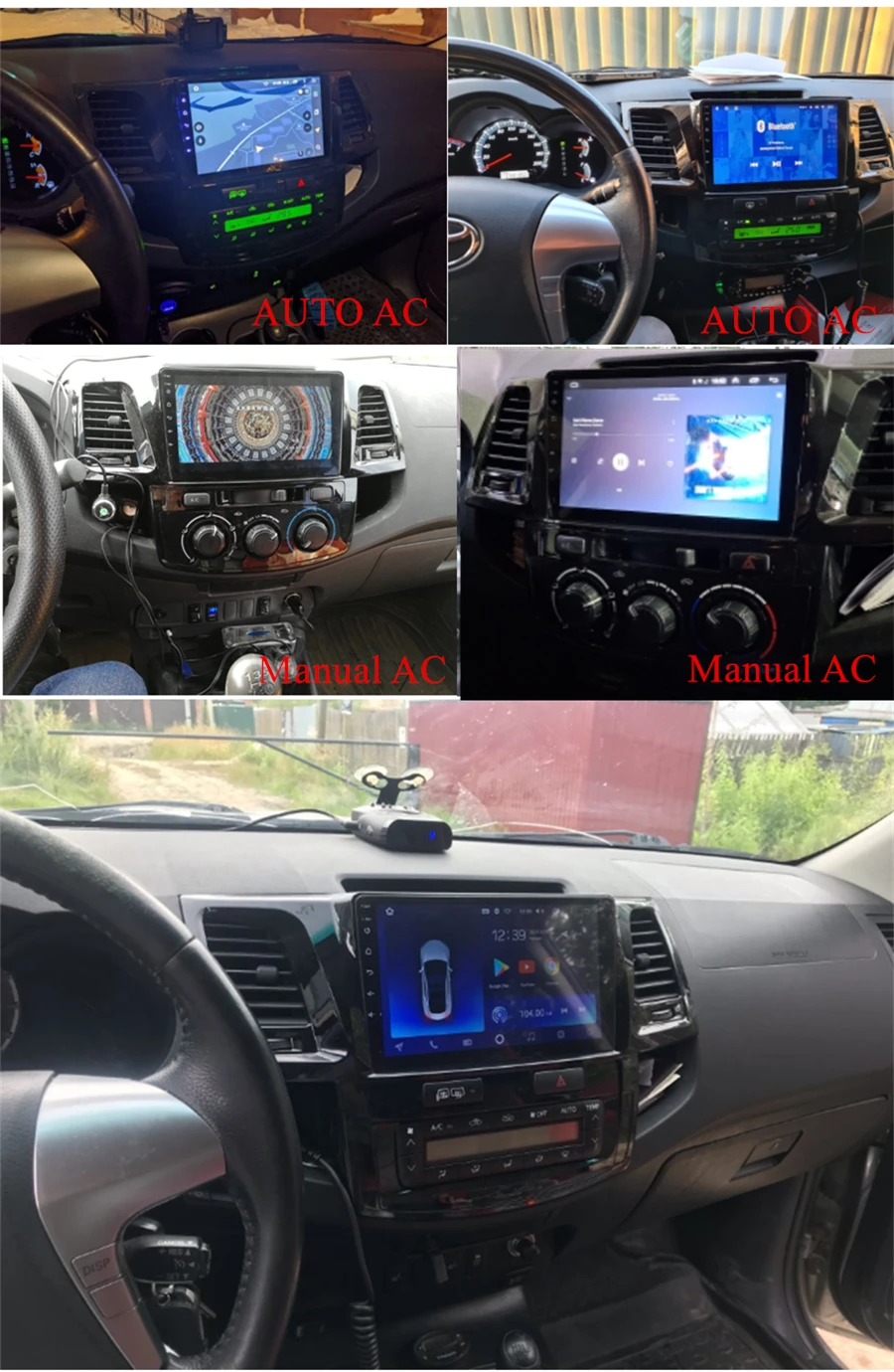 9 'ɺndroid 10 1 стерео радио GPS навигация Основной блок плеер для Toyota Hilux 2008-2014 |