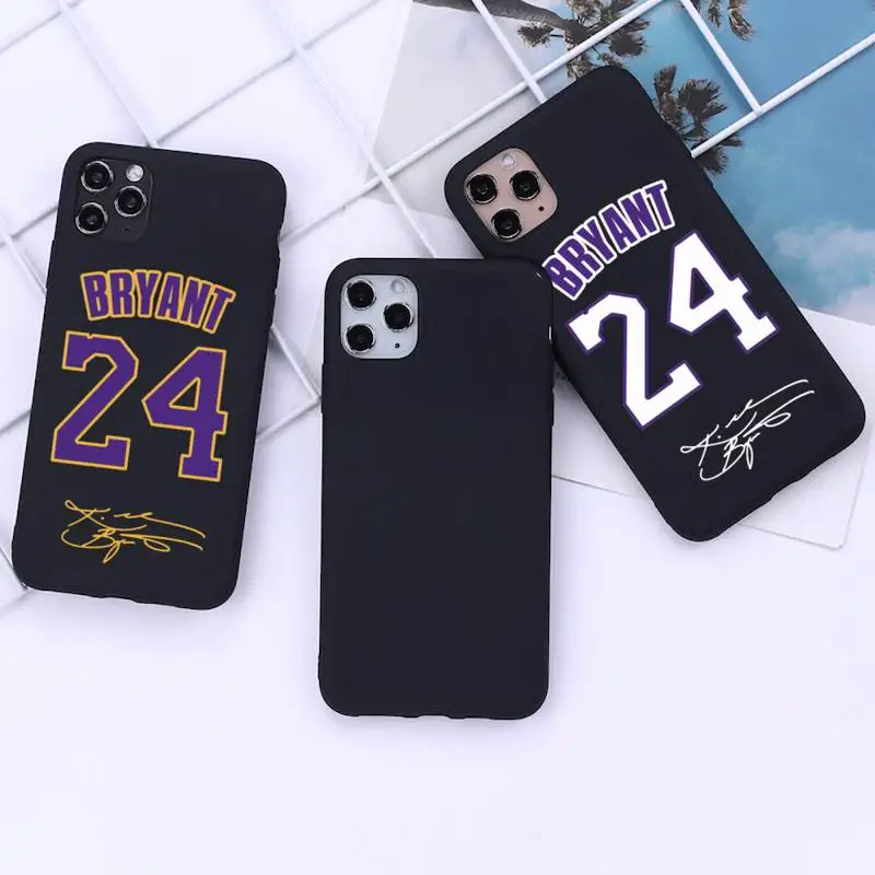 Баскетбольный чехол nbдруicai для телефона Коби Брайант iphone 12 11 Pro Mini XS MAX 8 7 6 6S Plus X 5S SE