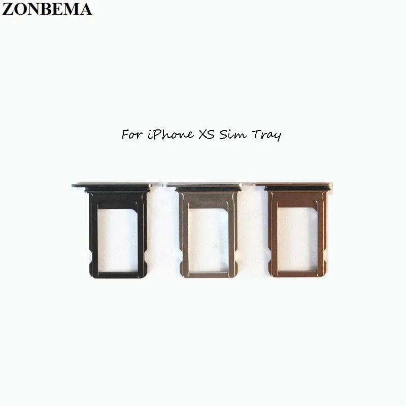 ZONBEMA 50 шт. Оригинальный Новый адаптер для Sim-карты iPhone XS MAX двойная Одиночная