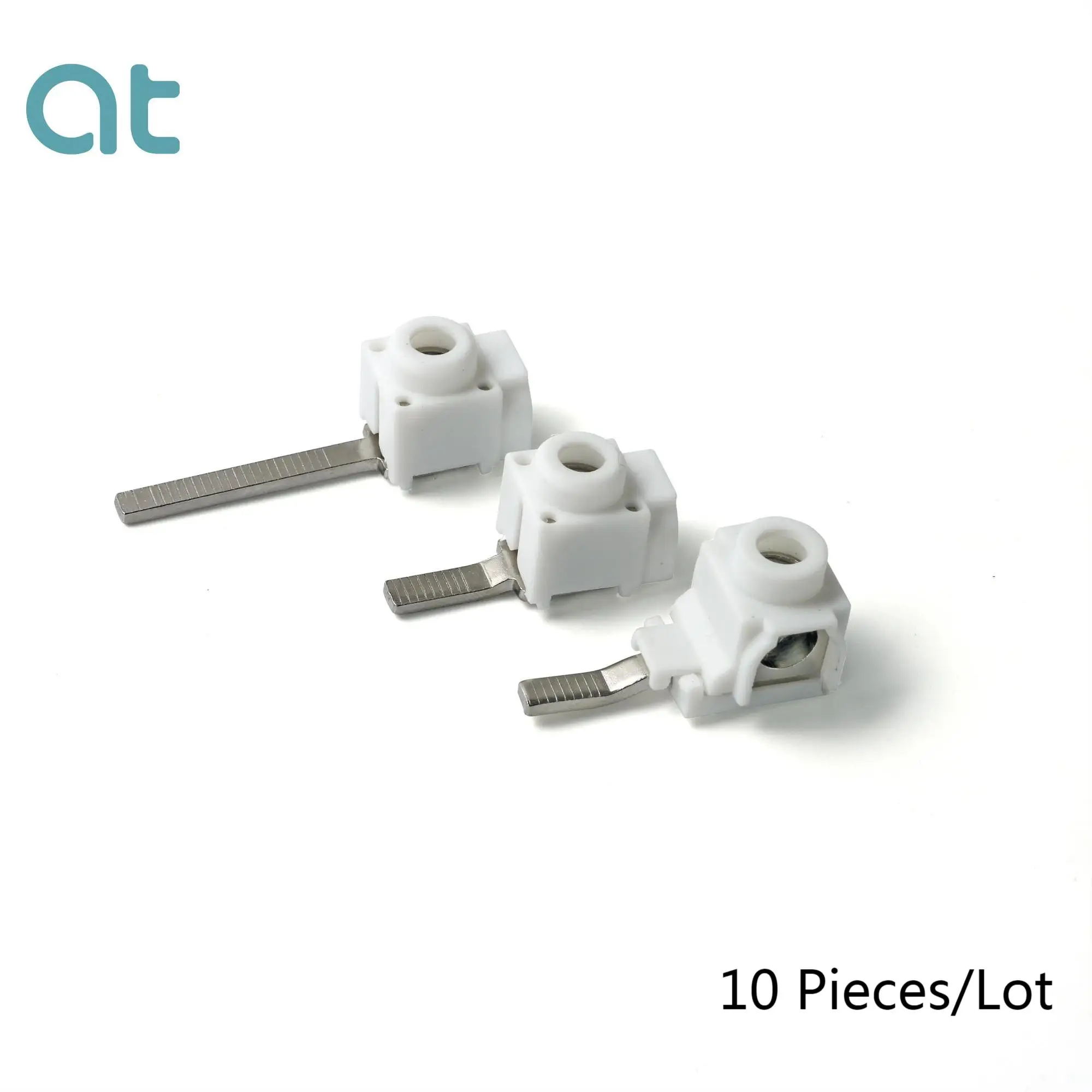 10 шт./лот 25 мм² терминалов для сборных шин автомат защити цепи электрическая