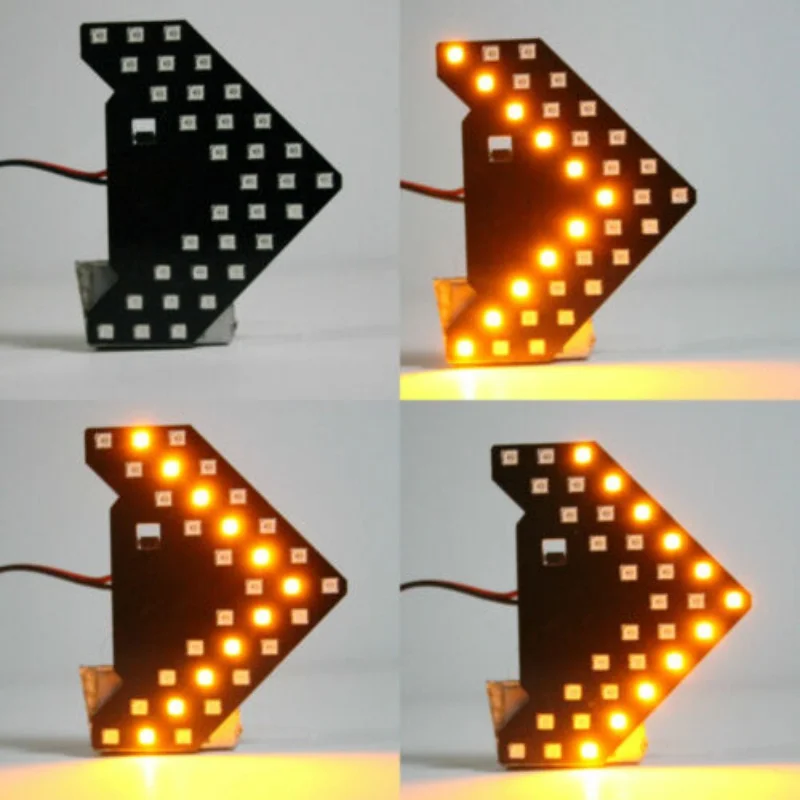 33SMD последовательного светодиодный динамический стрелки стрелка Панель для