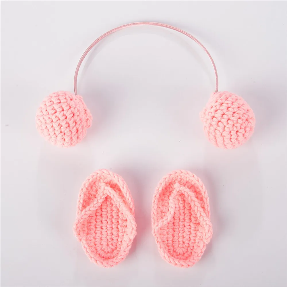 pink headset shoes Jane Z Ann мини-ноутбук маленькая Компьютерная гарнитура Новорожденный ребенок креативный реквизит для фотосессии аксессуары для студийной съемки - Цвет: pink headset shoes