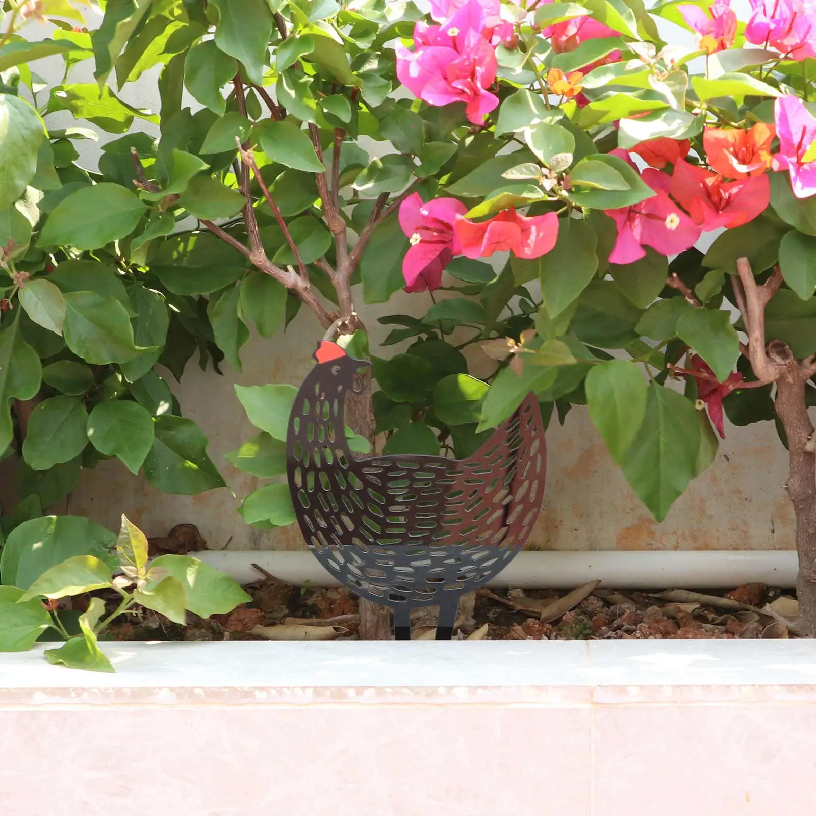 

Easter Gardening Ornaments Chicken Yard Art Outdoor Garden Backyard Lawn Stakes Acrylic Hen Yard Decoration New Gift organizador