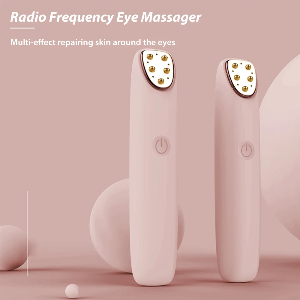 

Electric Rf Eye Massager Anti Dark Circle And Bags Removal Care Eye Lift Beauty Devices Usb Microcurrent Massager Ems Instrument