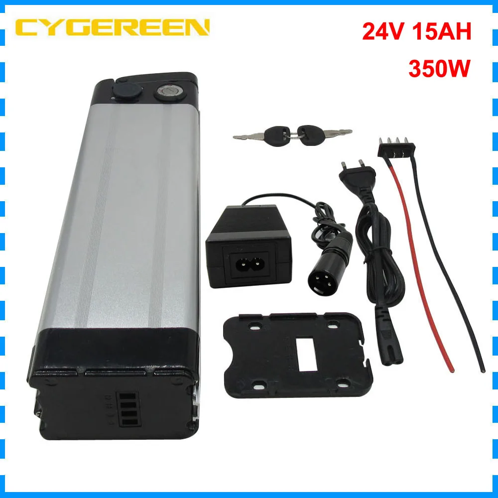 Аккумулятор для электровелосипеда 24 В 13 А · ч 15 ч|silver fish battery|silver fishbicycle battery |