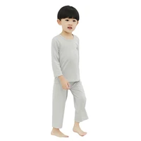 pijama infantil 2022 long sleeves 2 pcs kids knitted cotton sleep wear infantiles 2 3 5 7 8 10 12 children sleepwear