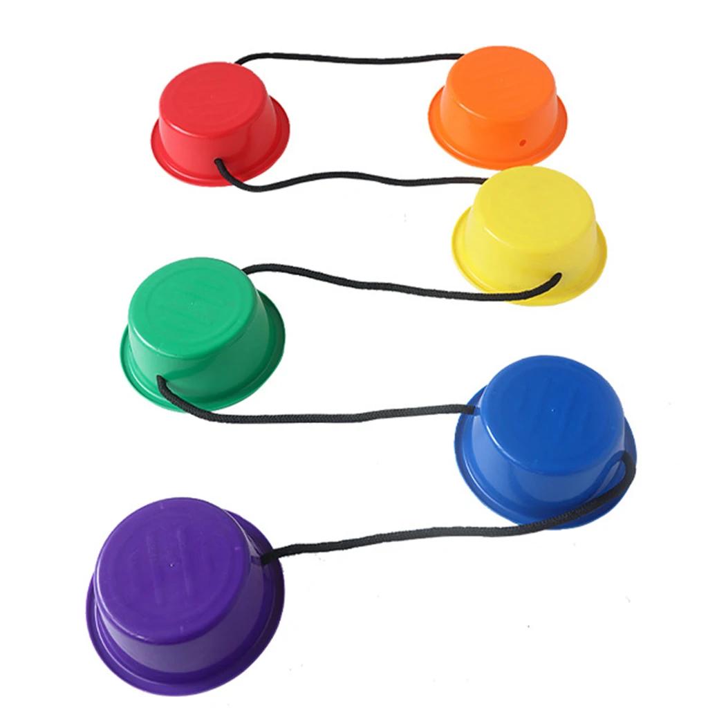 

Colorful Kids Stepping Stones Balance Blocks Game Toy with Non-slip Texture