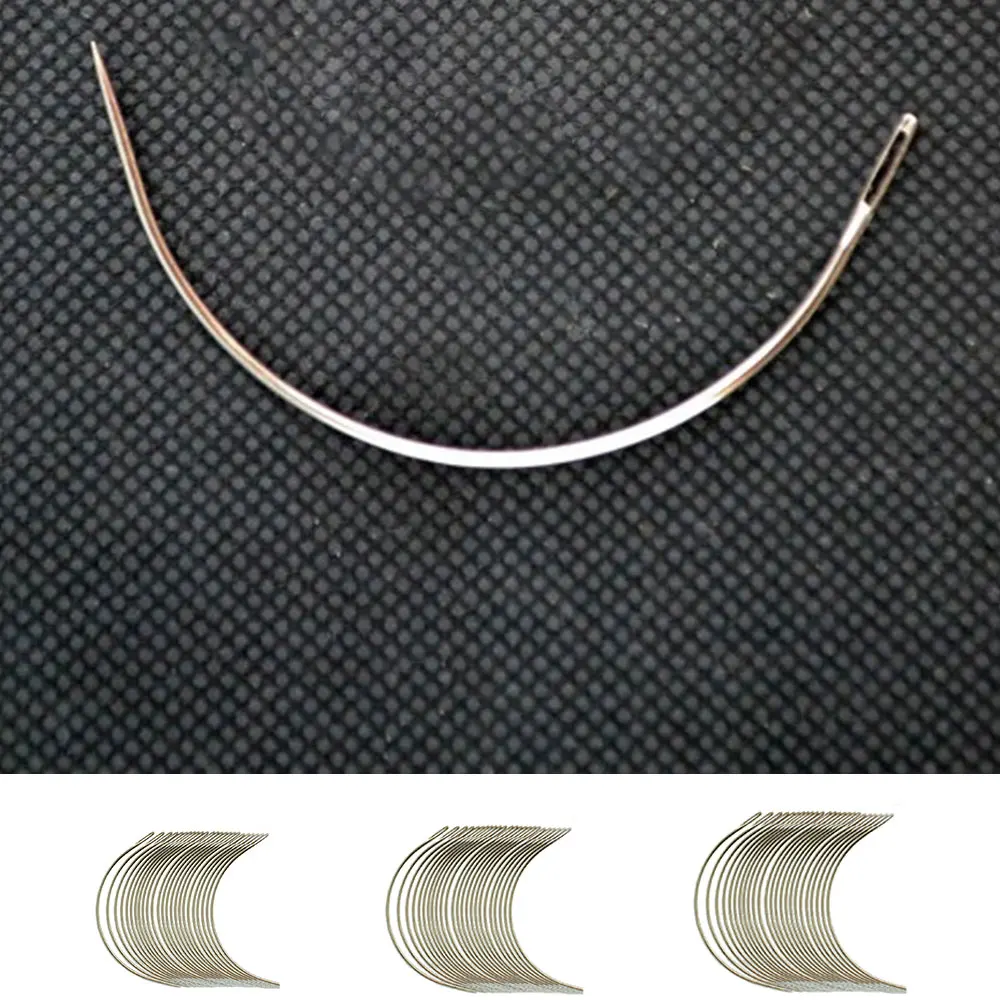 24 шт. изогнутые иглы для наращивания волос|Крюковые иглы| |