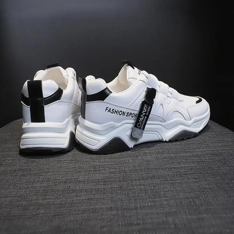 

New listing hot sale spring women PU running shoes sports shoes DQ63