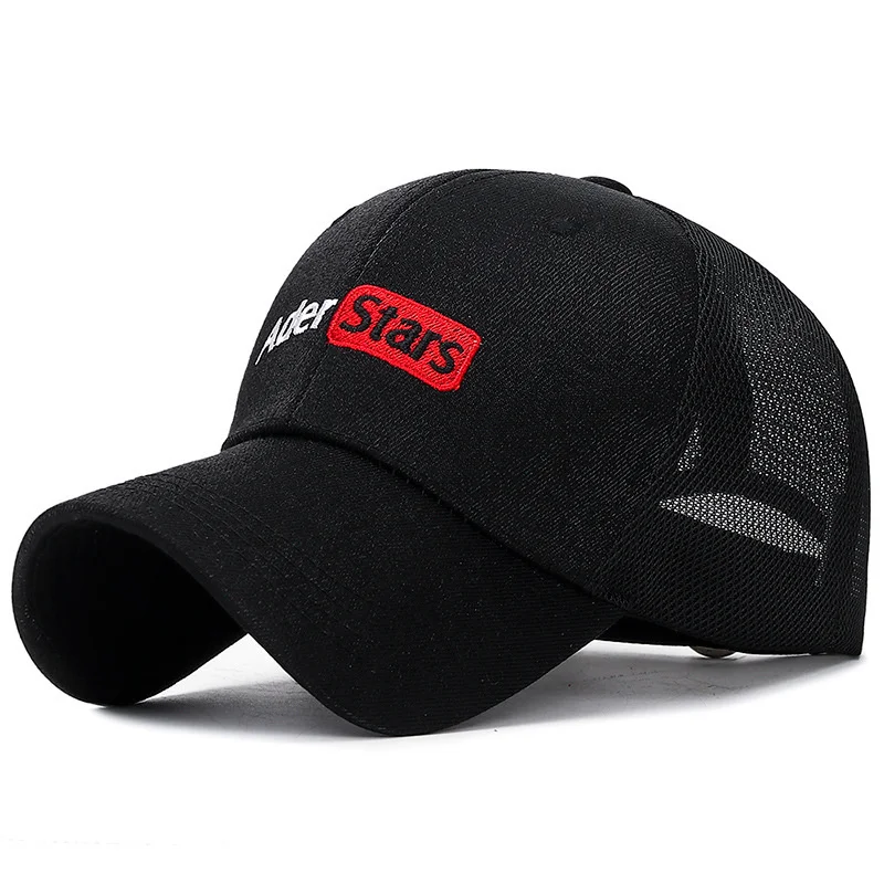 

Mesh Snap Back Hat adult Mesh Ballcap Adjustable Baseball Trucker Cap Mesh Back Core Baseball Cap
