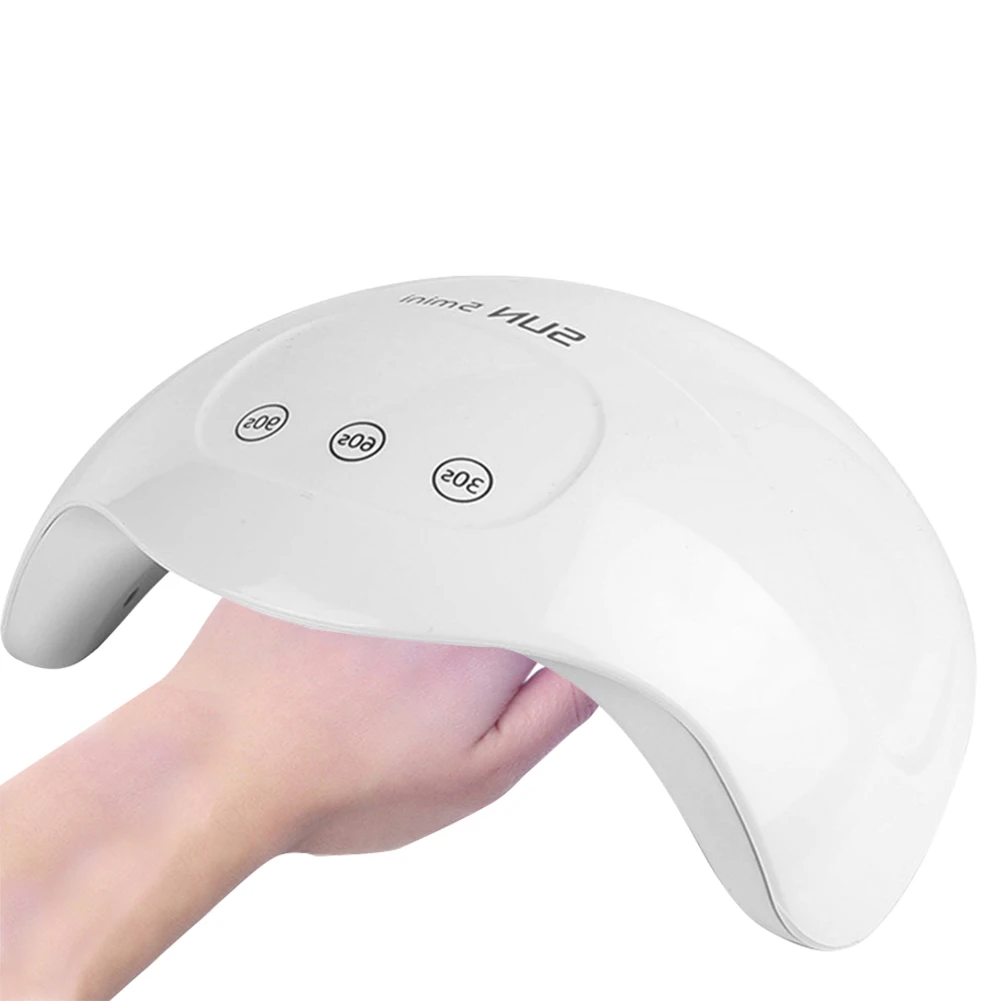 

24W UV LED Lamp Nail Dryer Lamp Induction Gel Light Nail Machine Manicure Tool Dryer Light Fast Curing Auto Sensor