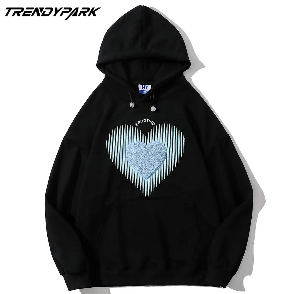 

Men's Hoodies Tie-dye Flocking Symbols Printed Pullover Stranger Things Harajuku Cotton Streetwear Oversized Men Clothing