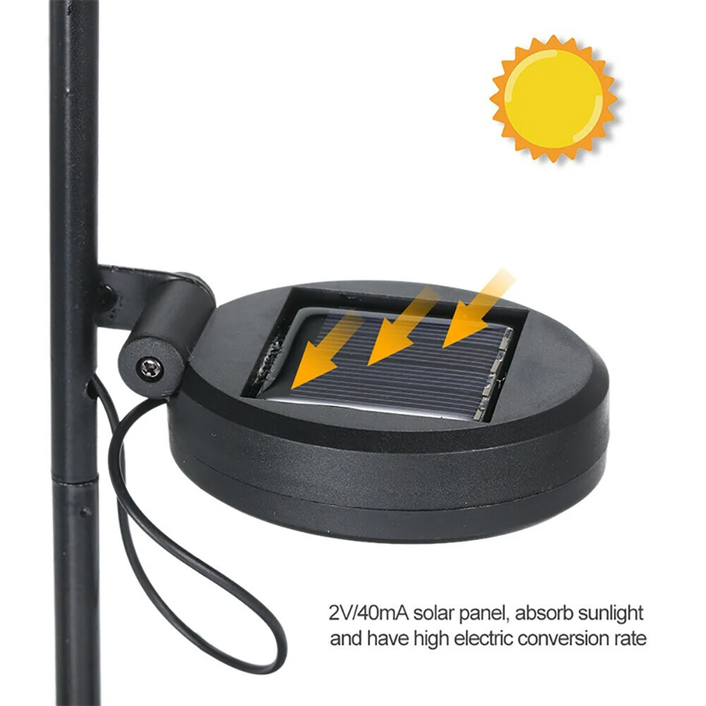 Подсолнечник газон на солнечной батарее 2 шт./лот|Светодиодные солнечные лампы| |