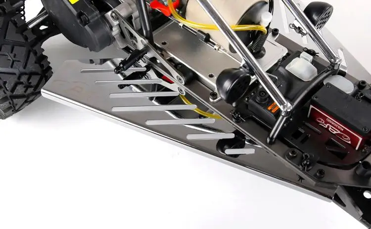 Боковая направляющая из нержавеющей стали педаль для HPI Rovan KM baja 5b 1/5 rc car - купить