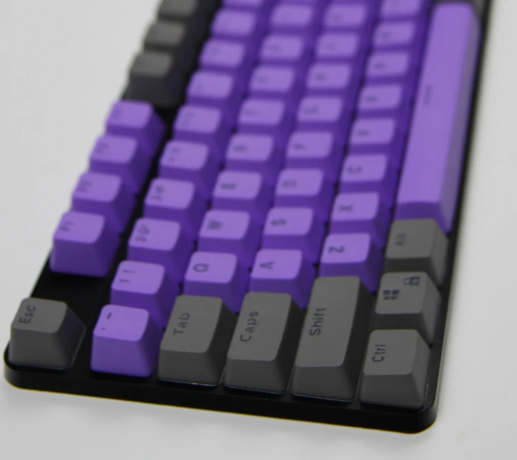 1 комплект ANSI 104 87 Механическая клавиатура PBT с подсветкой ключ колпачок для MX переключатели полупрозрачный ключ крышка s Для EVA Sunshine Dolch queen