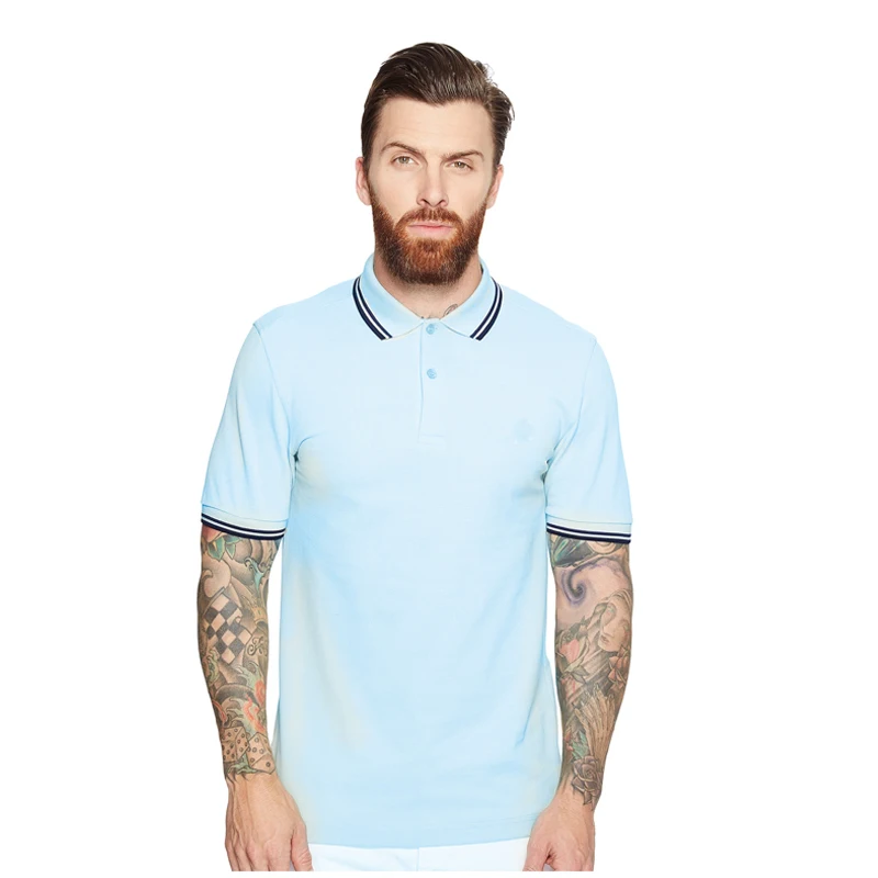 

High Quality Plus Size Summer New Embroidered Logo Polo Shirt 100% Cotton Classic Top Short Sleeve