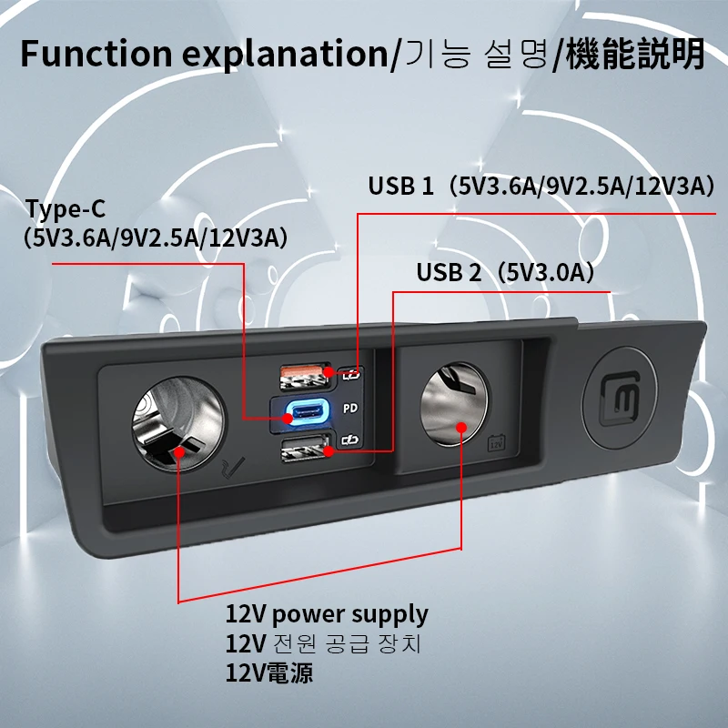 volkswagen passat b6b7b8ccarteonr36 car charger cigarette lighter modified one for two free global shipping