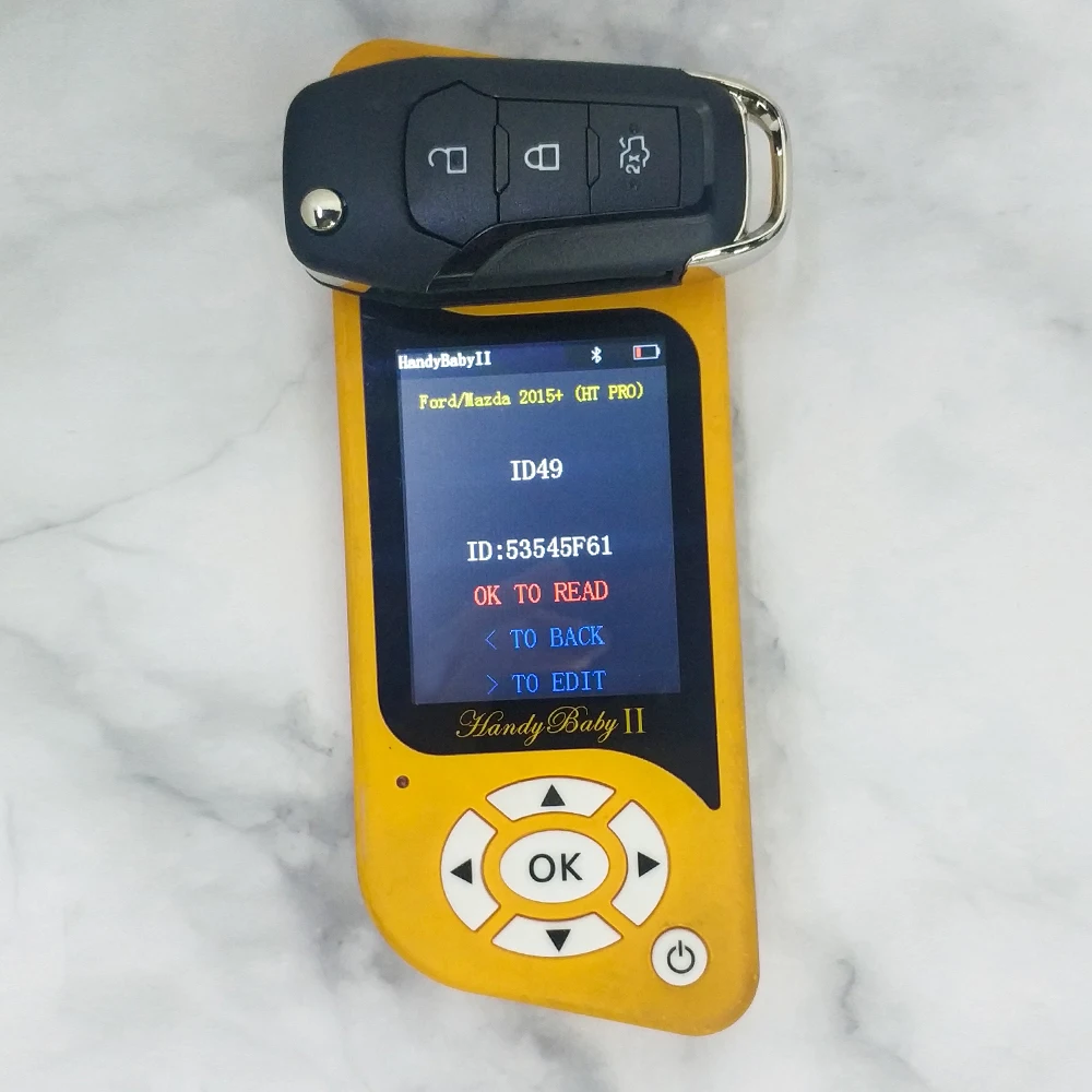 KEYECU 2 шт. для дистанционного ключа Ford Galaxy KA + Mondeo S Max 434MHz ID49 Chip P/N: DS7T 15K601 B|Ключ от