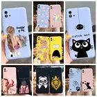 Чехол конфетных цветов для Realme C11 2021, чехол 6,52 дюйма, задняя крышка для девочек с мультяшным рисунком для Oppo Realme C11 C 11 RMX3231, силикон