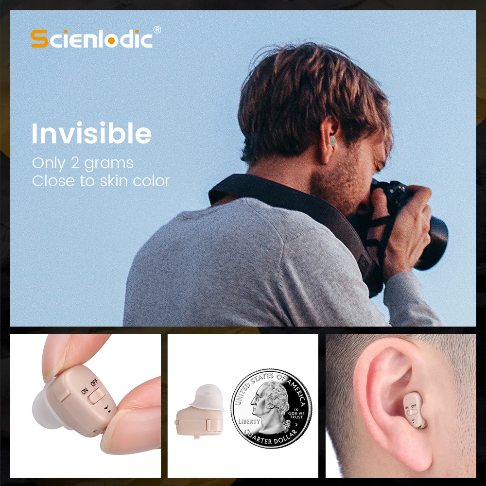 Цифровой слуховой аппарат для глухих/пожилых людей умеренная медицинская и