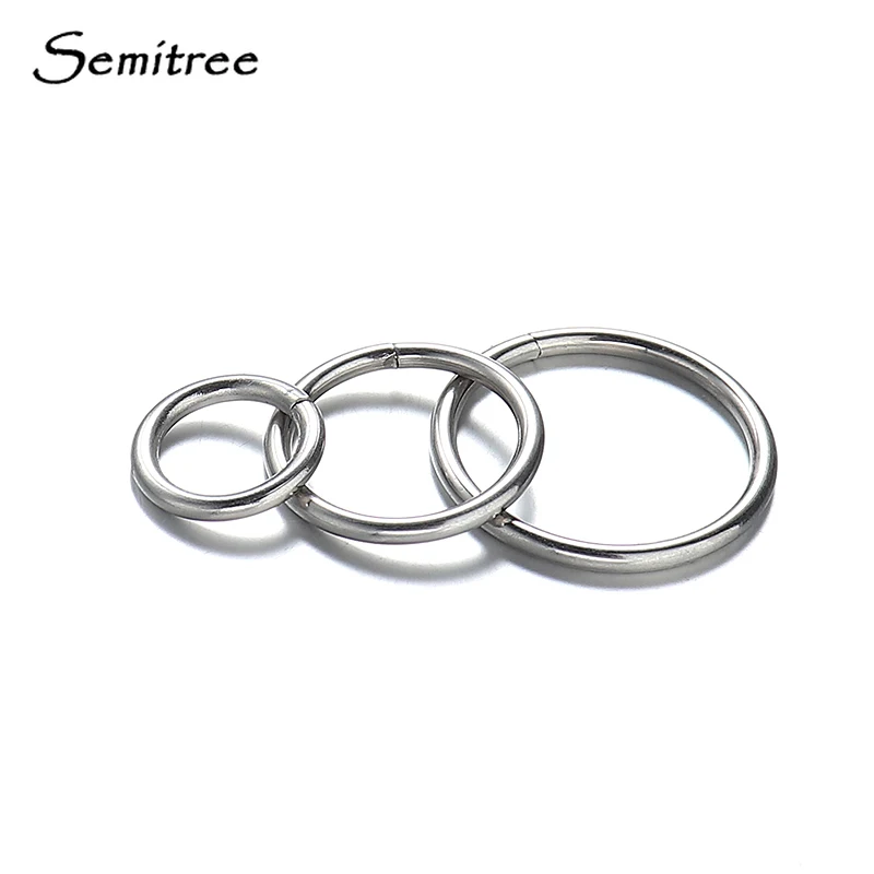 Semitree 20 шт из нержавеющей стали круглое очарование ожерелье кулон для DIY ювелирных изделий Изготовление припасы для ремесла аксессуары