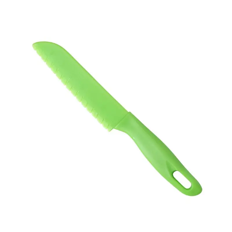 

5 Pieces Kids Kitchen Knife Set, ToddlerPlastic Kitchen Knife Set