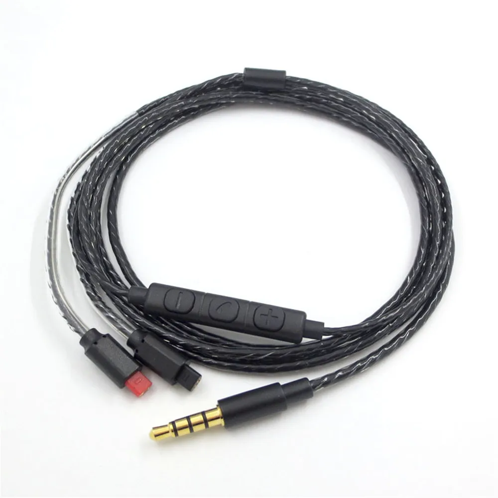 

1,2 м Обновлен аудио кабель для Audio-Technica ATH-IM50 im70 IM01 im02 im03 im04 наушники заменить кабель Шнуры Aux линии
