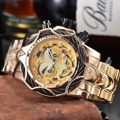 

Classic men's watch automatic mechanical ceramic watch ring black rubber band men's waterproof luminous AAA + Watch LS998