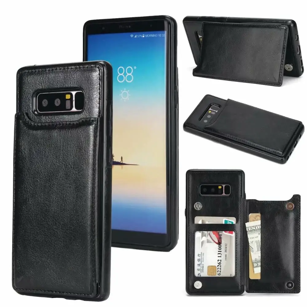 Чехол для samsung S10e S10 Plus Note9 Note8 чехол Флип кожаный Стенд Слот карты Чехлы S9 S8 S7 Edge