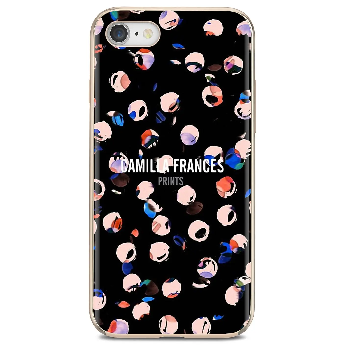 Тонкий силиконовый мягкий ТПУ чехол в горошек для телефона Samsung Galaxy A10 A30 A40 A50 A60 A70