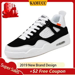 Мужские дышащие кроссовки на воздушной подушке, сетчатые кроссовки для тренировок, повседневная обувь для осени, 2019