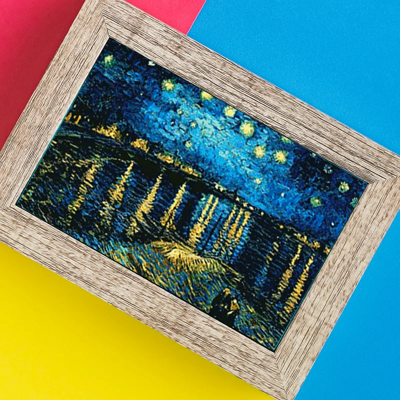 

DIY Diamond Painting Landscapestarry Sky Diamond Embroidery Mosaic Craft Full Round Rhinestone Picture Home Decor Art