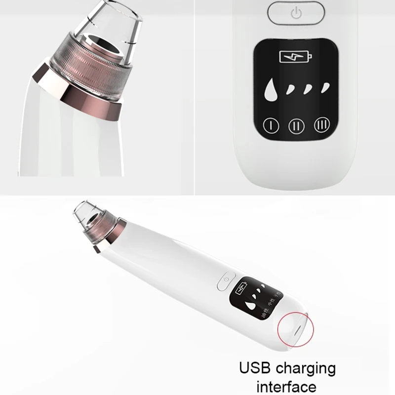 Новый вакуумный ингалятор для удаления черных точек и акне|Устройство ухода за