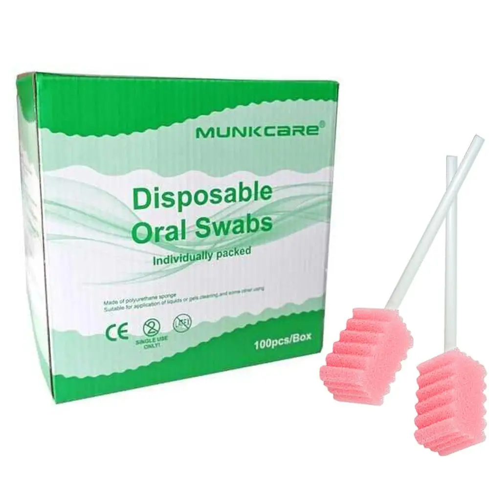 

Одноразовые розовые стоматологические палочки MUNKCARE, стоматологические палочки, стоматологические палочки для чистки ротовой полости, палочки для стоматологической клиники, хирургические палочки