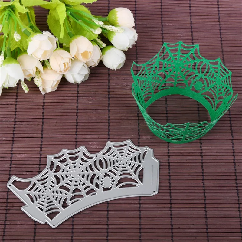 Музыка цветок растения море паутина кекс кружева вырезание штампы DIY карты фото