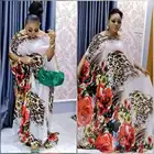 Африканские платья для женщин, 2021 г., новый стиль, модная классическая африканская женская одежда Дашики, свободный размер, дизайнерское Длинное свободное платье с принтом