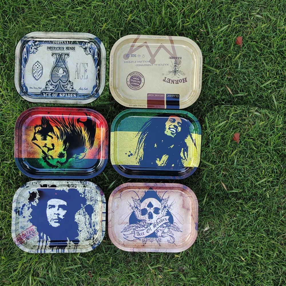 

GORDON Metal Tobacco Rolling Tray Handroller Rolling Trays Rolling Case Machine Tools Tobacco Storage Tray