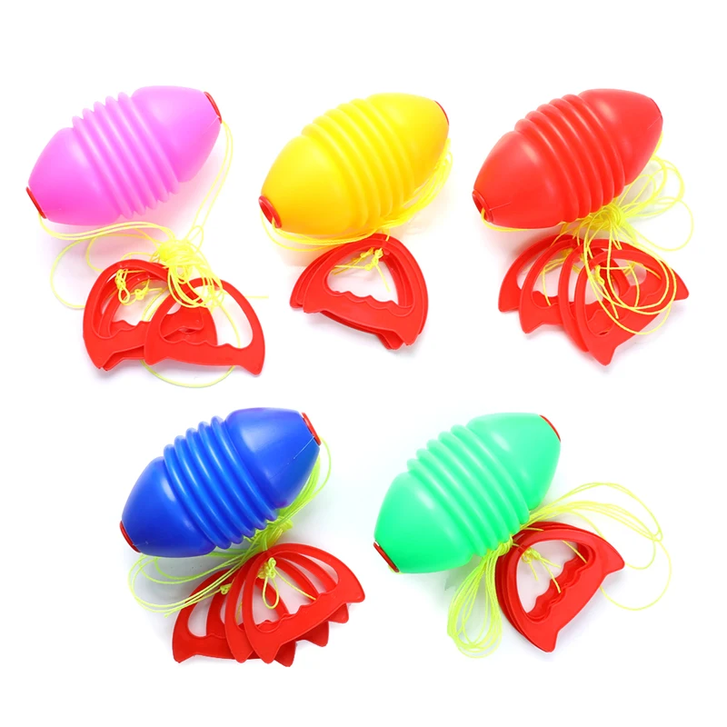 Детская игрушка уличный интерактивный тянущийся эластичный скоростной мяч