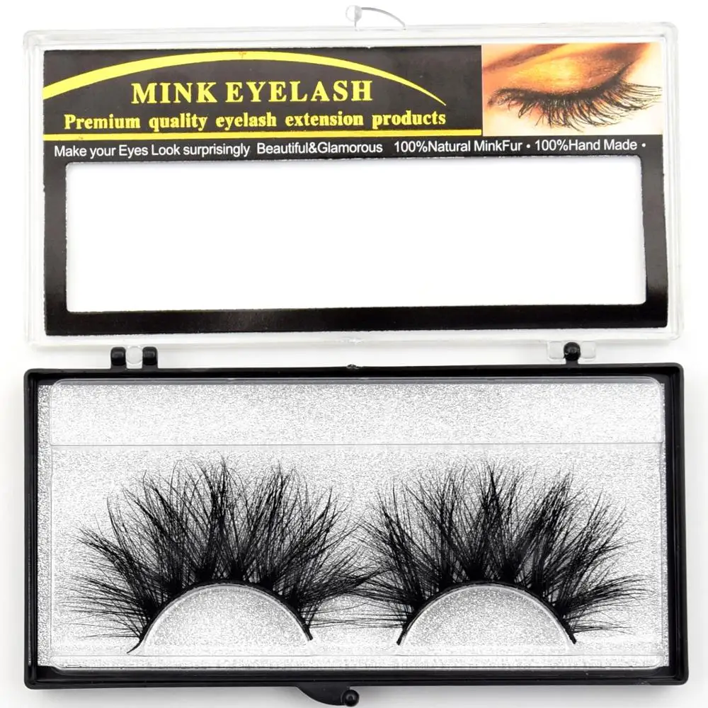 Ресницы норковые 3D свободные максимальный объем 50 парт/Лот искусственные