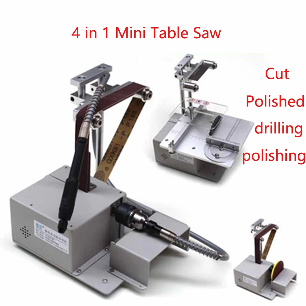 

Table Saw Micro Chainsaw Multi-function Mini Cutting Machine DIY Woodworking Saws Precision Desktop Cutter Carpentry Saw
