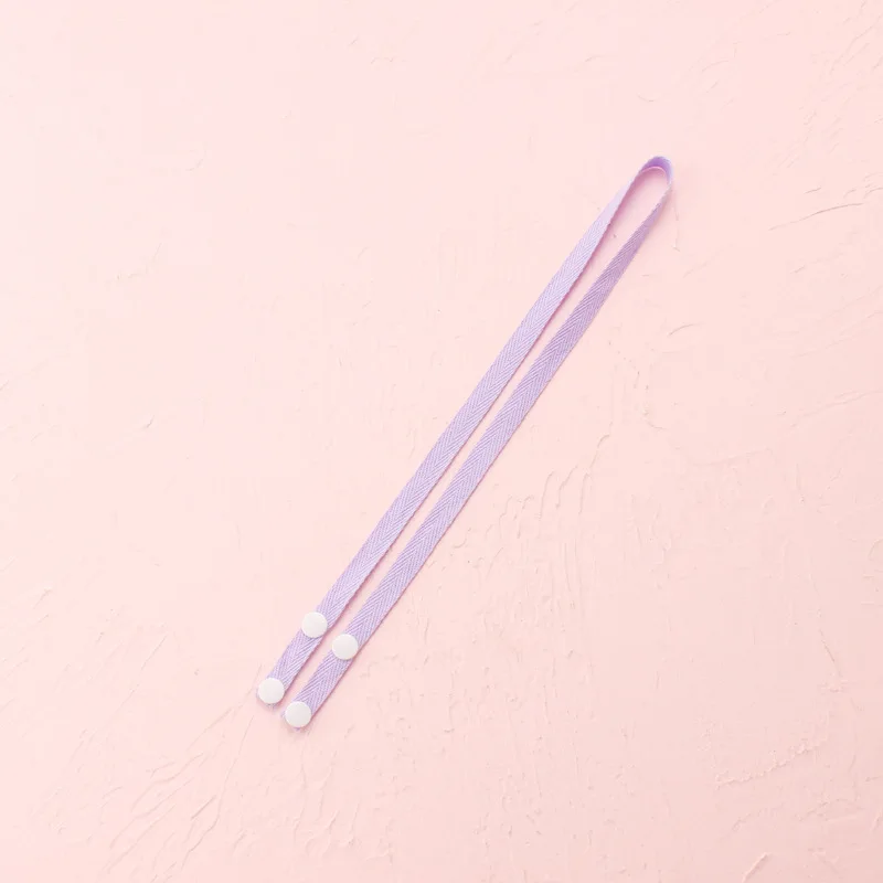 Однотонный шнурок-веревка для подвешивания маски на лицо держатель-цепочка ушей