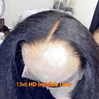 34 HD кудрявый прямой парик предварительно выщипанные Remy 13x4 кружевные фронтальные человеческие волосы парики для женщин отбеленные узлы 13x6 HD кружевные человеческие волосы парики