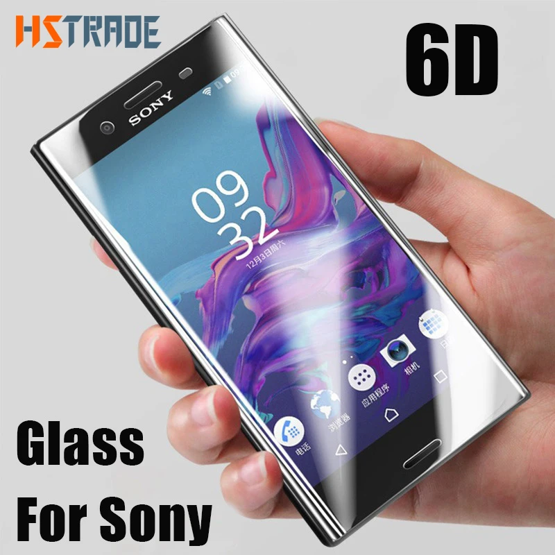 Закаленное стекло 6D с полным покрытием для Sony xperia XA XP XZP XA1 plus XA2 XZ2 XZ1 компактная