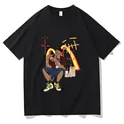 Новинка 2021, модная футболка с тревисом Скоттом, КАКТУСОМ, Джеком, Рокки как можно скорее, мужские футболки, топы, крутая аниме футболка в стиле Харадзюку, Мужская футболка в стиле хип-хоп, женская футболка